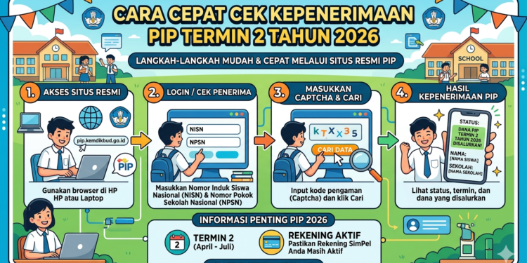 Cara Cepat Cek Kepenerimaan PIP Termin 2 Tahun 2026