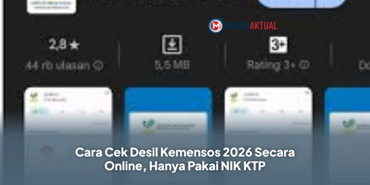 Cara Cek Desil Kemensos 2026 Secara Online, Hanya Pakai NIK KTP