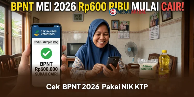 Cara Cek Bansos BPNT 2026, Cukup Pakai NIK KTP