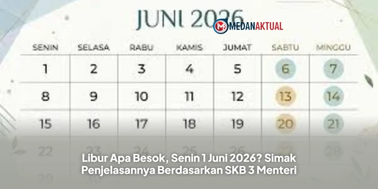 Libur Apa Besok, Senin 1 Juni 2026? Simak Penjelasannya Berdasarkan SKB 3 Menteri