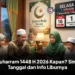 1 Muharram 1448 H 2026 Kapan? Simak Tanggal dan Info Liburnya