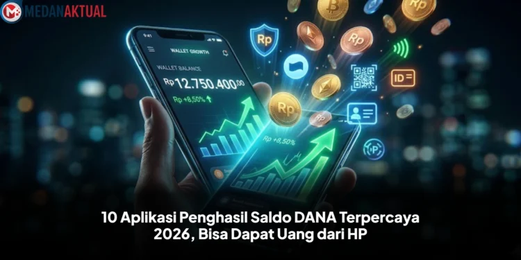 10 Aplikasi Penghasil Saldo DANA Terpercaya 2026, Bisa Dapat Uang dari HP