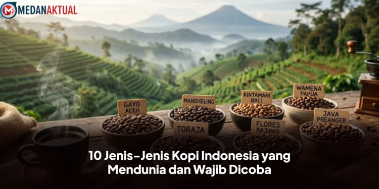 10 Jenis-Jenis Kopi Indonesia yang Mendunia dan Wajib Dicoba