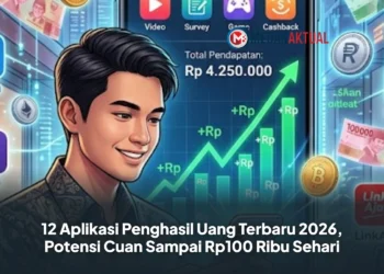 12 Aplikasi Penghasil Uang Terbaru 2026, Potensi Cuan Sampai Rp100 Ribu Sehari