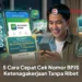 5 Cara Cepat Cek Nomor BPJS Ketenagakerjaan Tanpa Ribet