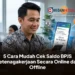 5 Cara Mudah Cek Saldo BPJS Ketenagakerjaan Secara Online dan Offline