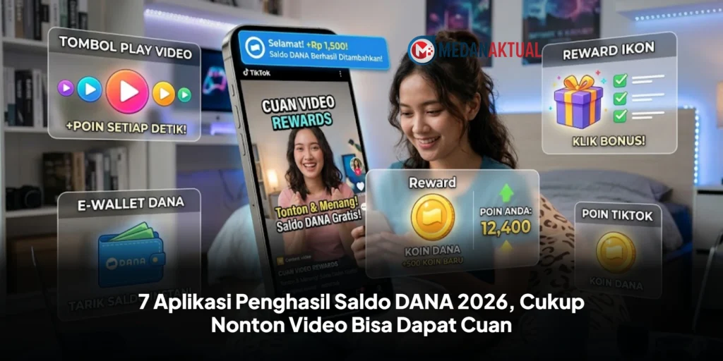 7 Aplikasi Penghasil Saldo DANA 2026, Cukup Nonton Video Bisa Dapat Cuan