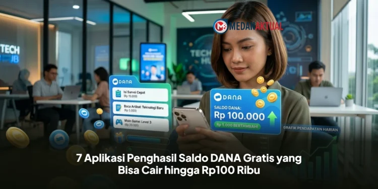 7 Aplikasi Penghasil Saldo DANA Gratis yang Bisa Cair hingga Rp100 Ribu