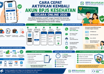 Cara Cepat Aktifkan Kembali Akun BPJS Kesehatan Secara Online 2026