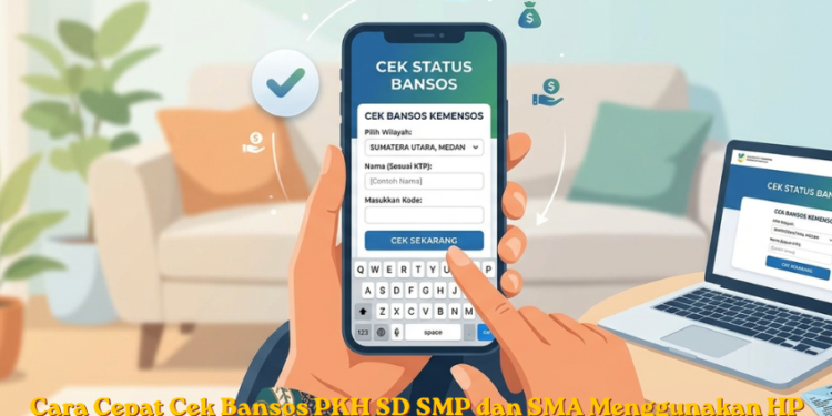Cara Cepat Cek Bansos PKH SD SMP dan SMA Menggunakan HP