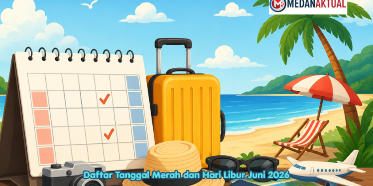 Daftar Tanggal Merah dan Hari Libur Juni 2026