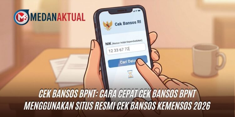 Cara Terbaru Cek Bansos Kemensos 2026 Lewat HP, Bisa Gunakan NIK KTP dan KK