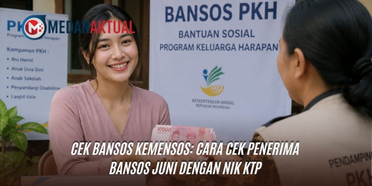 Cek Bansos Kemensos: Cara Cek Penerima Bansos Juni dengan NIK KTP