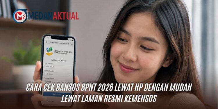 Cara Cek Bansos BPNT 2026 Lewat HP dengan Mudah Lewat Laman Resmi Kemensos