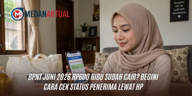 BPNT Juni 2026 Rp600 Ribu Sudah Cair? Begini Cara Cek Status Penerima Lewat HP