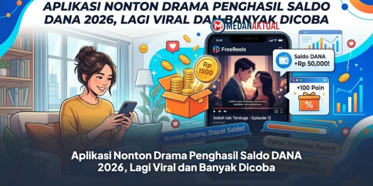 Aplikasi Nonton Drama Penghasil Saldo DANA 2026, Lagi Viral dan Banyak Dicoba