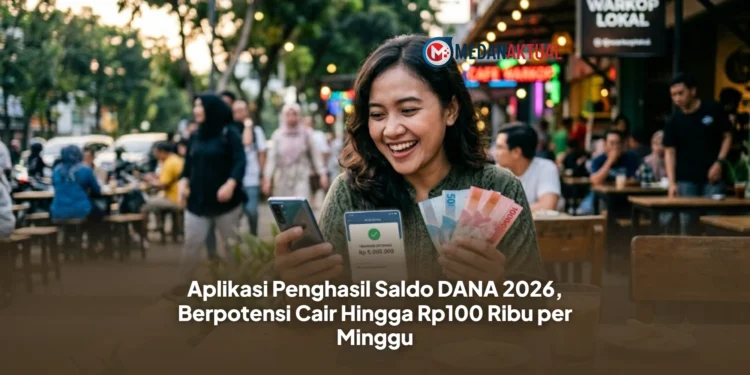 Aplikasi Penghasil Saldo DANA 2026, Berpotensi Cair Hingga Rp100 Ribu per Minggu