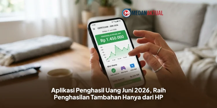 Aplikasi Penghasil Uang Juni 2026, Raih Penghasilan Tambahan Hanya dari HP