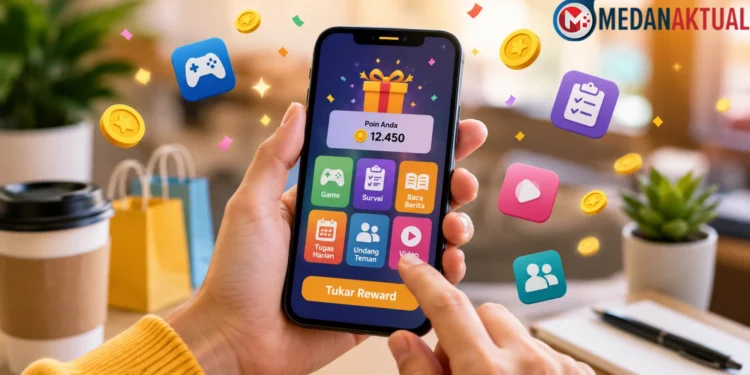 Pilihan Aplikasi yang Memberikan Reward dari Aktivitas Harian di Smartphone