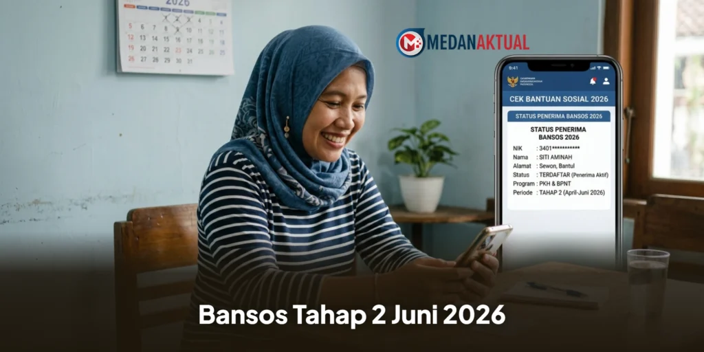 Bansos Tahap 2 Juni 2026 Masih Cair, Ini Cara Cek Penerima PKH dan BPNT Pakai NIK KTP