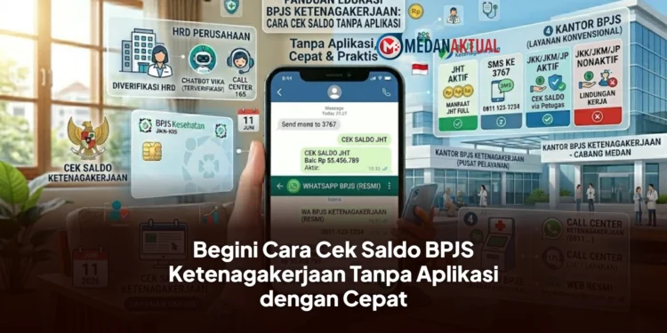 Begini Cara Cek Saldo BPJS Ketenagakerjaan Tanpa Aplikasi dengan Cepat