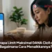 Berapa Limit Maksimal dan Bagaimana Cara Menaikkannya?