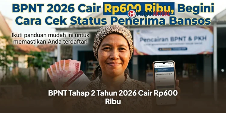 BPNT Tahap 2 Tahun 2026 Cair Rp600 Ribu, Begini Cara Cek Status Penerima Secara Online