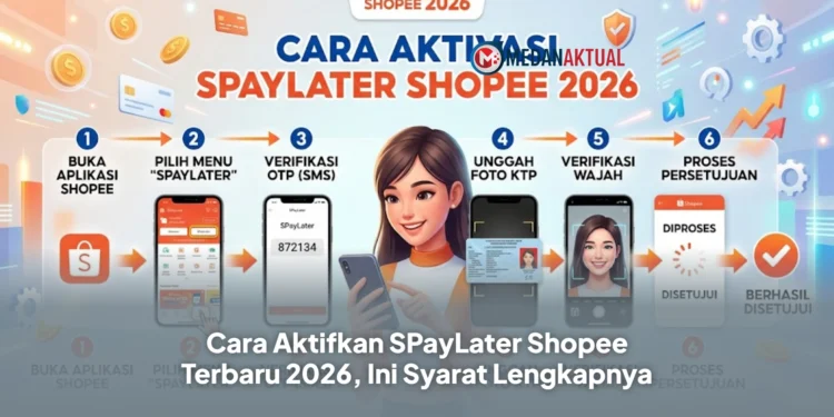 Cara Aktifkan SPayLater Shopee Terbaru 2026, Ini Syarat Lengkapnya