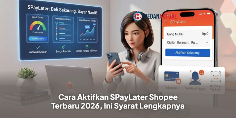 Cara Aktifkan SPayLater Shopee Terbaru 2026, Ini Syarat Lengkapnya
