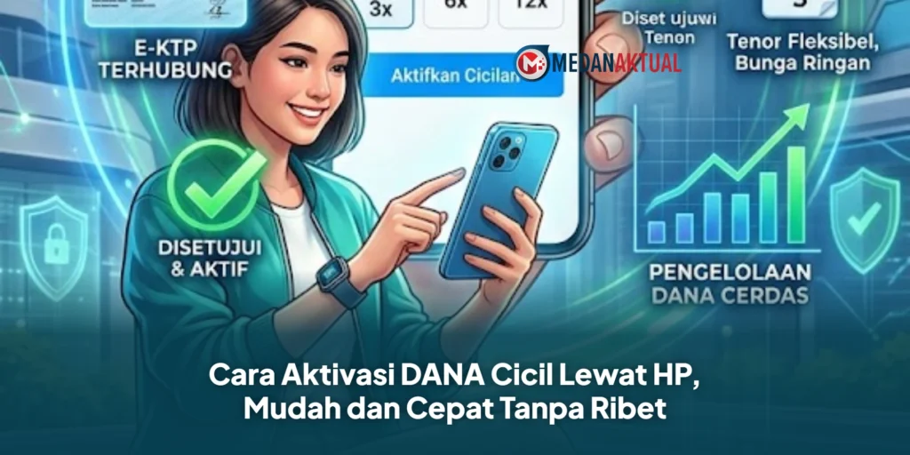 Cara Aktivasi DANA Cicil Lewat HP, Mudah dan Cepat Tanpa Ribet