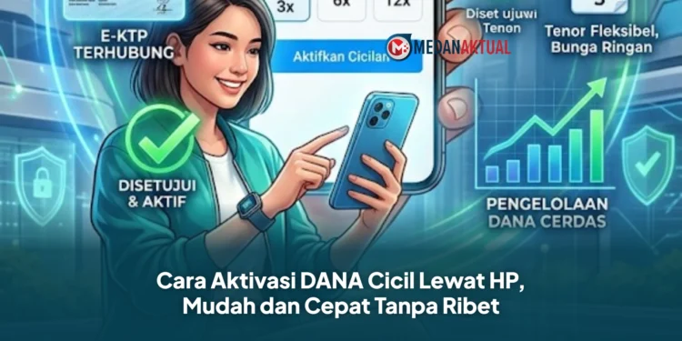 Cara Aktivasi DANA Cicil Lewat HP, Mudah dan Cepat Tanpa Ribet