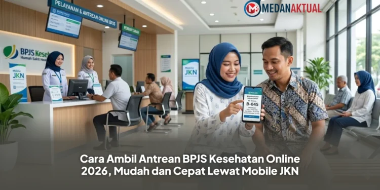 Cara Ambil Antrean BPJS Kesehatan Online 2026, Mudah dan Cepat Lewat Mobile JKN