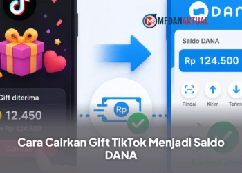 Cara Cairkan Gift TikTok Menjadi Saldo DANA