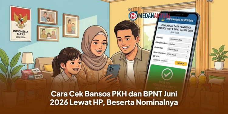 Cara Cek Bansos PKH dan BPNT Juni 2026 Lewat HP, Beserta Nominalnya