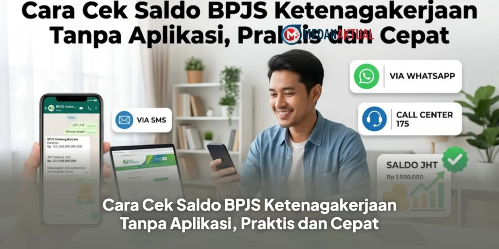 Cara Cek Saldo BPJS Ketenagakerjaan Tanpa Aplikasi, Praktis dan Cepat