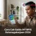 Cara Cek Saldo JHT BPJS Ketenagakerjaan 2026