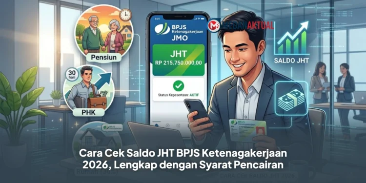 Cara Cek Saldo JHT BPJS Ketenagakerjaan 2026, Lengkap dengan Syarat Pencairan