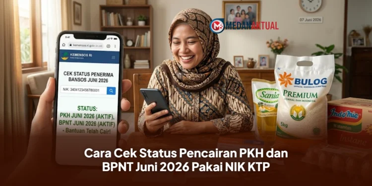 Cara Cek Status Pencairan PKH dan BPNT Juni 2026 Pakai NIK KTP