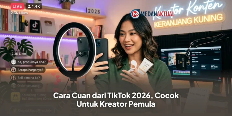 Cara Cuan dari TikTok 2026, Cocok Untuk Kreator Pemula