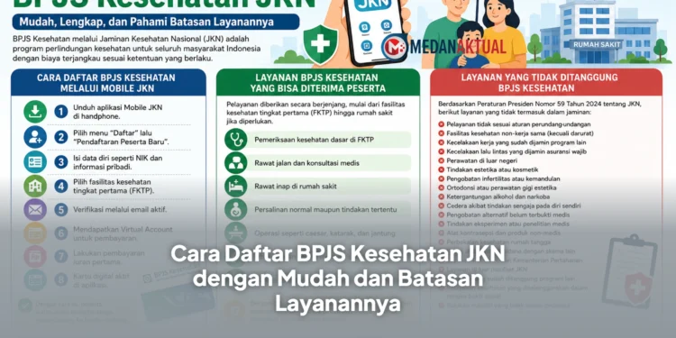 Cara Daftar BPJS Kesehatan JKN dengan Mudah dan Batasan Layanannya
