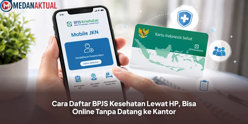Cara Daftar BPJS Kesehatan Lewat HP, Bisa Online Tanpa Datang ke Kantor