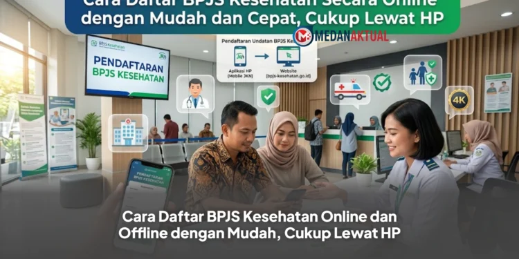Cara Daftar BPJS Kesehatan Online dan Offline dengan Mudah, Cukup Lewat HP