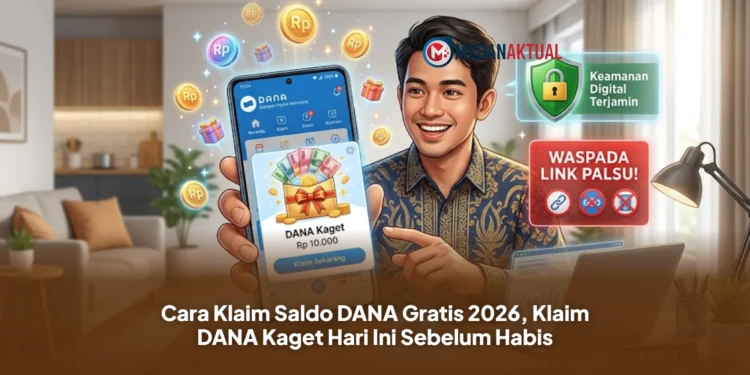 Cara Klaim Saldo DANA Gratis 2026, Klaim DANA Kaget Hari Ini Sebelum Habis