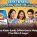 Cara Klaim Saldo DANA Gratis Melalui Fitur DANA Kaget