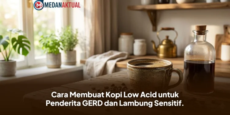 Cara Membuat Kopi Low Acid untuk Penderita GERD dan Lambung Sensitif.