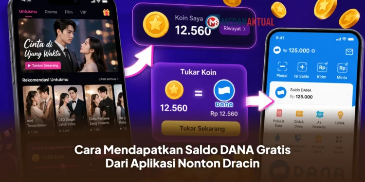 Cara Mendapatkan Saldo DANA Gratis Dari Aplikasi Nonton Dracin