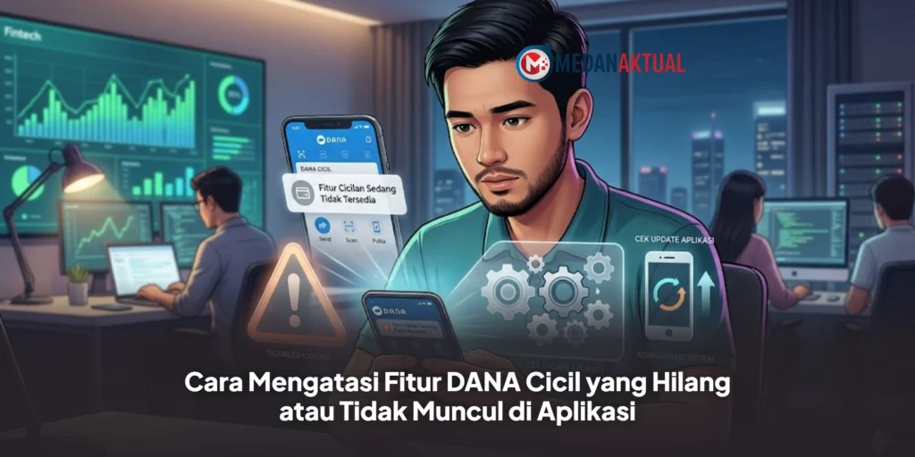 Cara Mengatasi Fitur DANA Cicil yang Hilang atau Tidak Muncul di Aplikasi