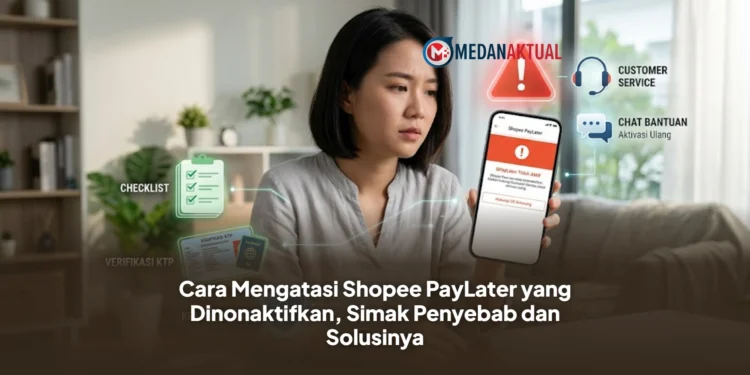 Cara Mengatasi Shopee PayLater yang Dinonaktifkan, Simak Penyebab dan Solusinya