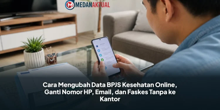 Cara Mengubah Data BPJS Kesehatan Online, Ganti Nomor HP, Email, dan Faskes Tanpa ke Kantor