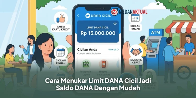 DANA Cicil : Cara Menukar Limit DANA Cicil Jadi Saldo DANA Dengan Mudah